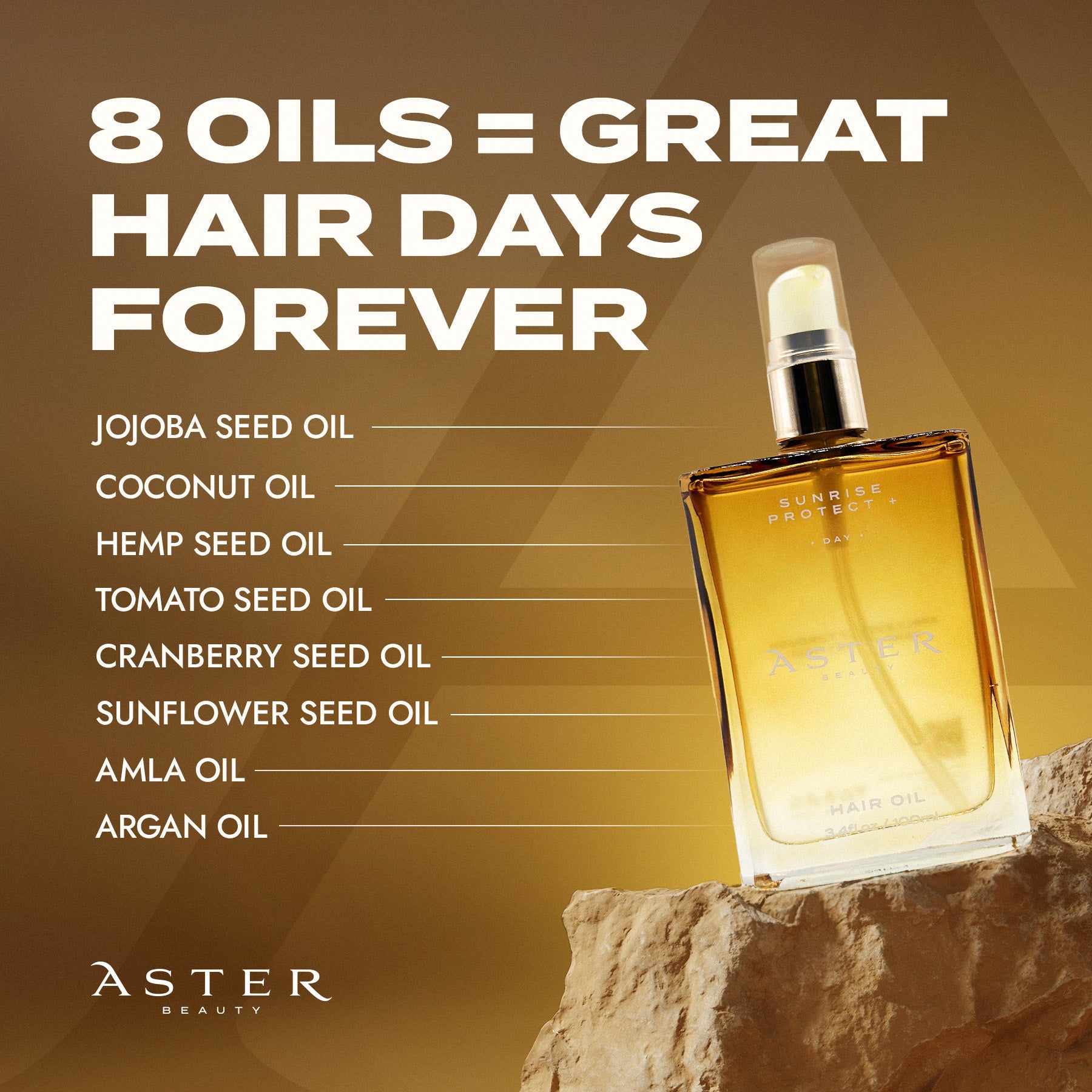 Sunrise Protect + Hair Oil